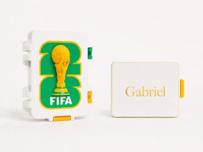 Caixa Figurinhas Copa 2026 Futebol