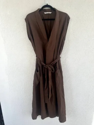 Vestido Zara - Marrom