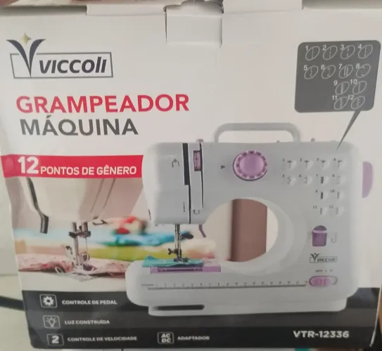 Máquina de Costura Doméstica 12 Pontos