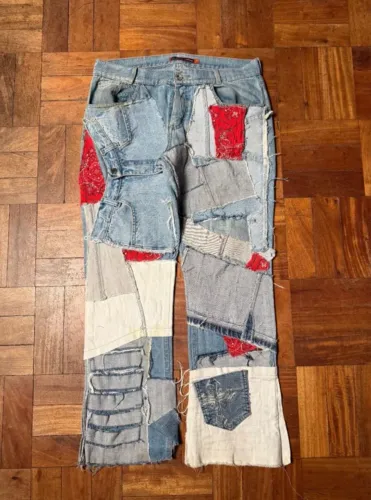 PATCHWORK JEANS