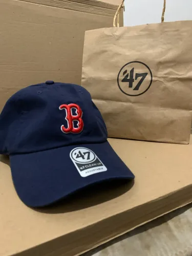 Boné 47 Brand Boston Red Sox Original Azul Marinho