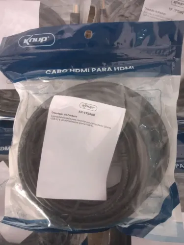 Cabo HDMI x HDMI - 5 metros novo - R$ 100,00