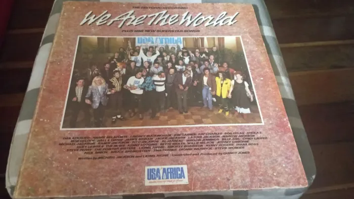 Vinil Michael Jackson we are world