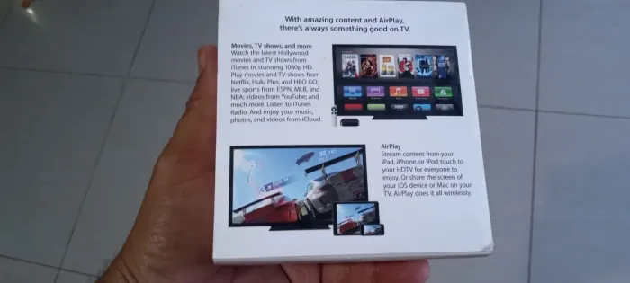 1080P 3th geração na caixa Apple.TV usado