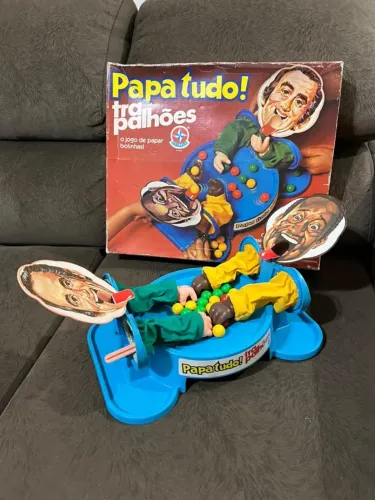 Jogo Papa Tudo Dos Trapalhões - Anos 80 Estrela