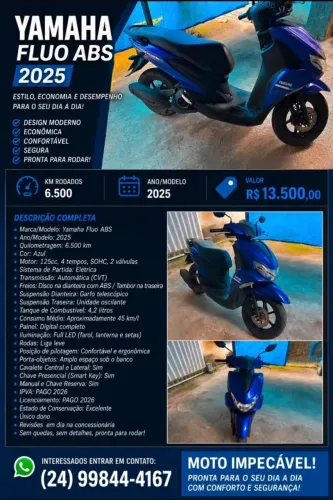Moto semi nova