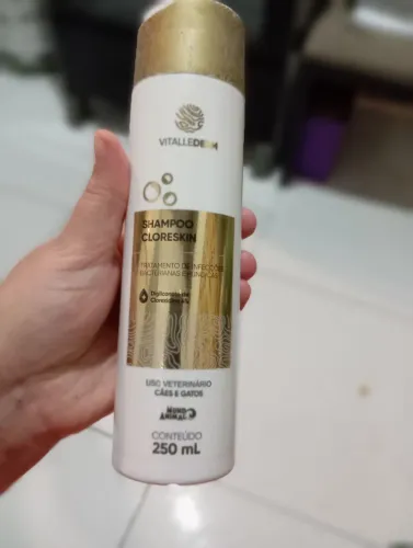 Produtos pet , compre o shampoo leve a loção hidratante