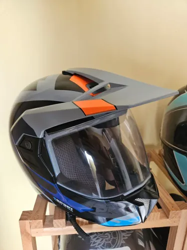 Capacete cross bieffe react Tam 56