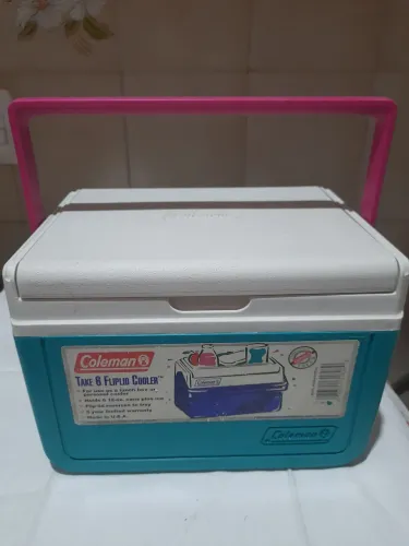 Cooler Lancheira Térmica Coleman 5205 Vintage. Made in USA