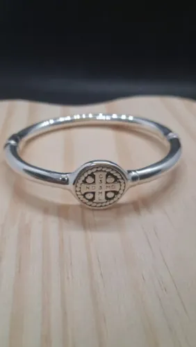 Bracelete de são bento prata 925 @loureiropratas 