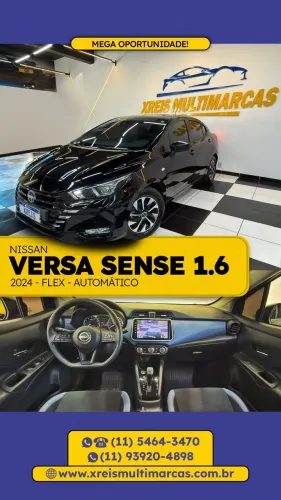 Nissan Versa Sense 1.6 16V Flex AUT 2024