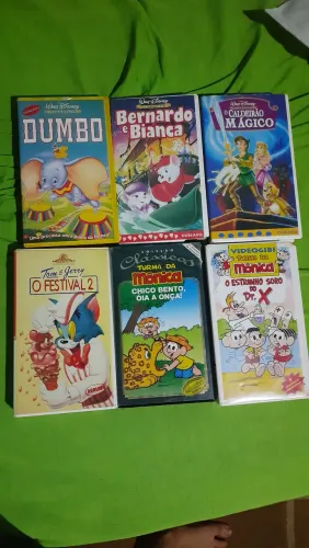 Lote VHS infantil 