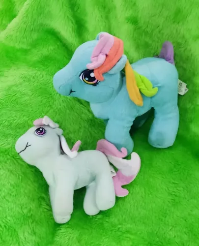 Dois poneys Meu Querido Poney plush