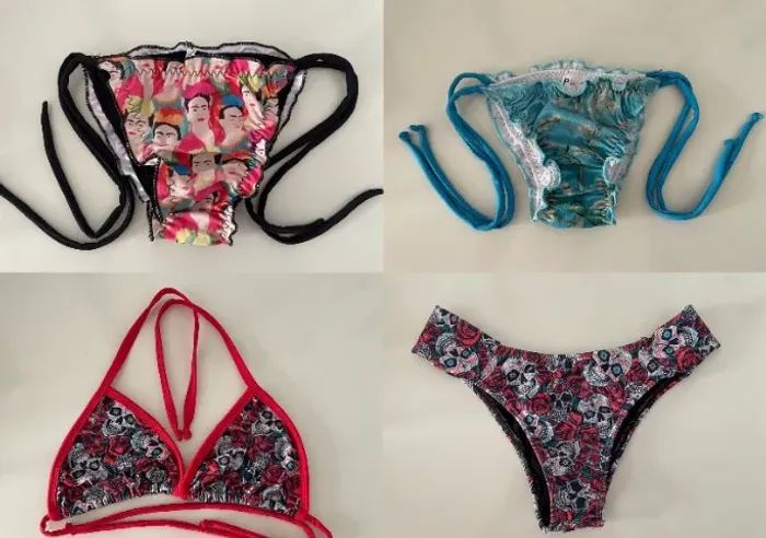 Kit com 20 Peças de Biquinis Revenda Atacado