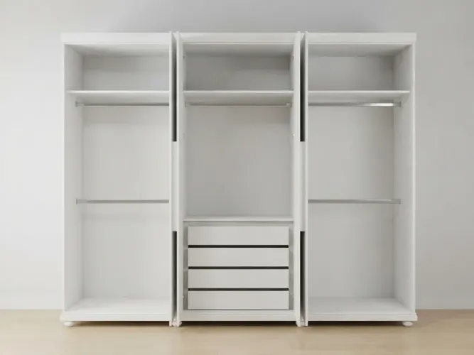 Guarda roupa 6 portas e 3 gavetas