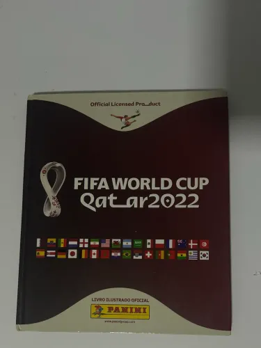 Álbum de figurinhas copa 2022
