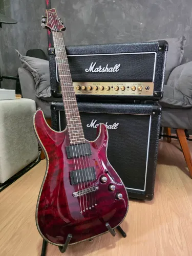 Guitarra Schecter Hellraiser C1 EMG 81 85