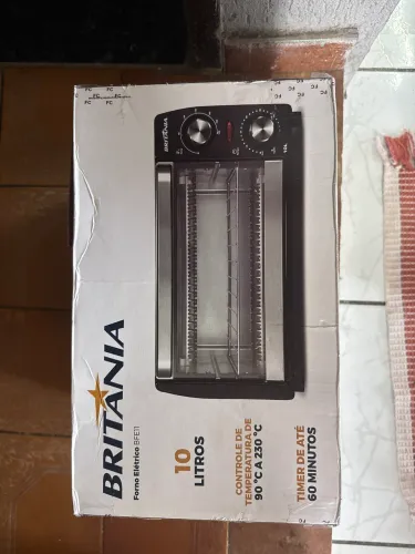 Forno elétrico Britânia 10L