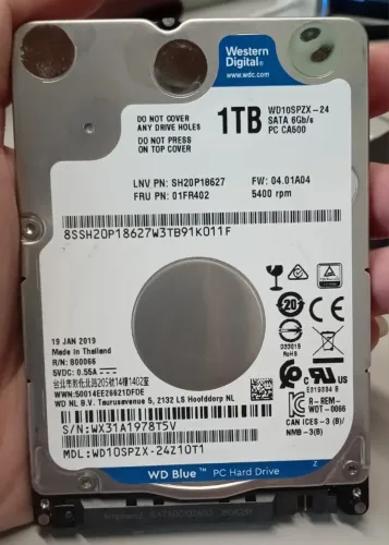 HDs para Notebook e Computador - 120GB, 320GB, 500GB e 1TB
