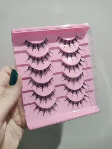 cílios postiços tipo boneca anime