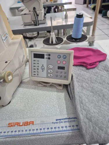 Máquinas têxtil digital (Casadeira & Botoeira praticamente novas 