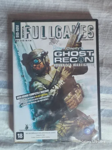 Jogo PC Ghost Recon Aberto mas nunca usado 