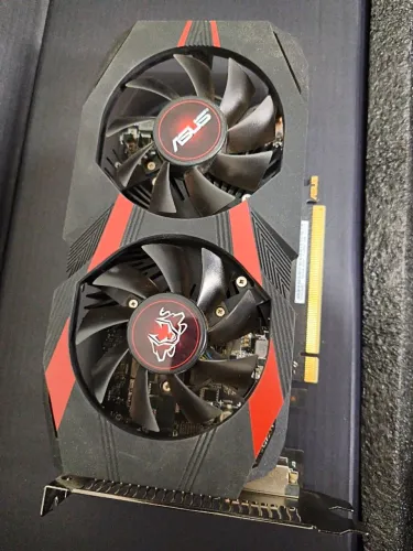 Placa de vídeo Asus cerberus 1050 ti 4gb oc(usada)