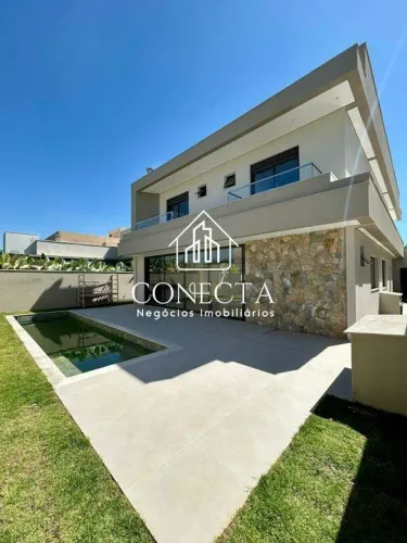 CASA ESTILO SOBRADO DE ALTO PADRÃO À VENDA NO CYRELA DOS IPÊS  ZONA SUL DE UBERLÂNDIA