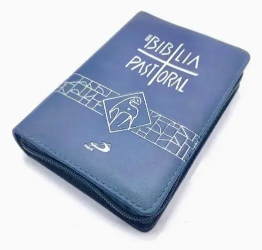 Biblia Pastoral Azul c/zíper