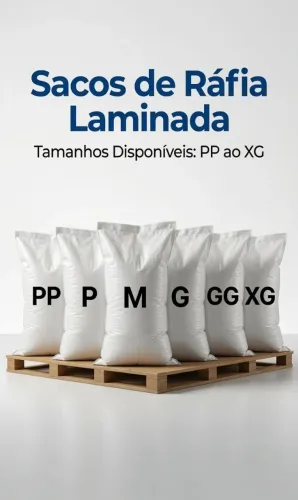Sacos de ráfia laminada!