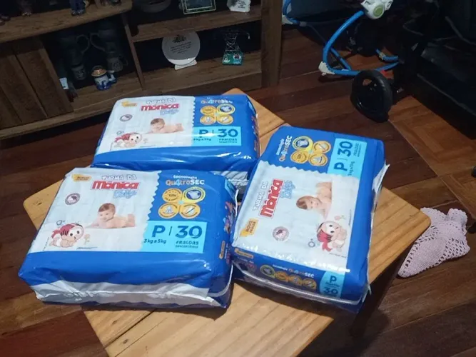 Fraldas Turma da Mônica P