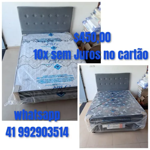 Cama box casal conjugado novo ### 10x sem juros