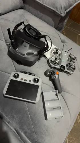 Drone Dji Neo 2 completo + controle rc2 + goggles n3 Motion