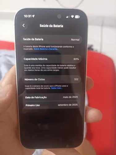 iPhone 16 branco 128gb