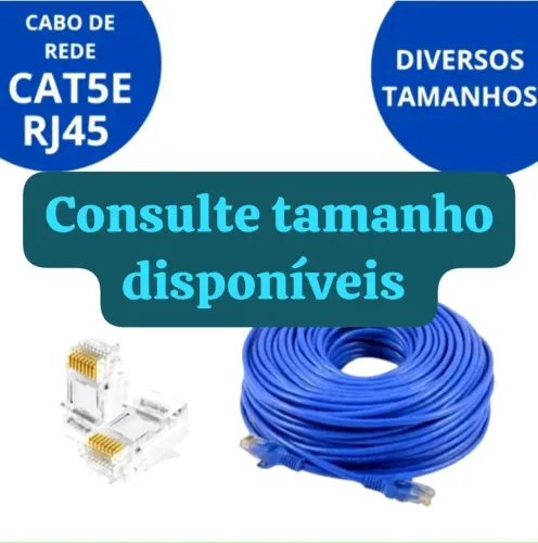Cabo de rede internet 40 ou 50 metros
