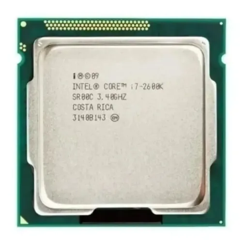 Processador Intel I7 2600 Segunda geração Lga 1155