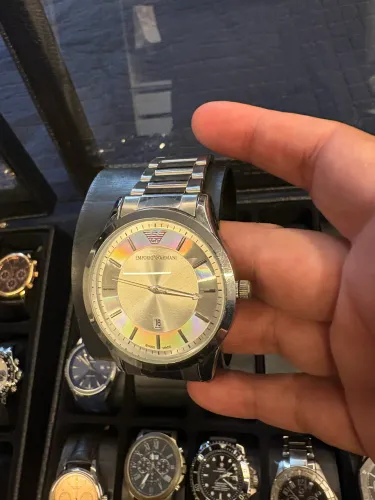 RELOGIO ARMANI EXCHANGE PRATA CROMADO
