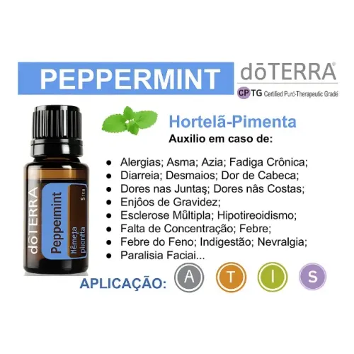 Óleo Essencial doTerra Peppemint 15 ml