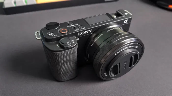 Sony ZVE10 com lente do kit 16-50