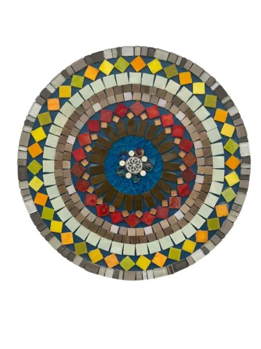Mandala Pedras Mosaico