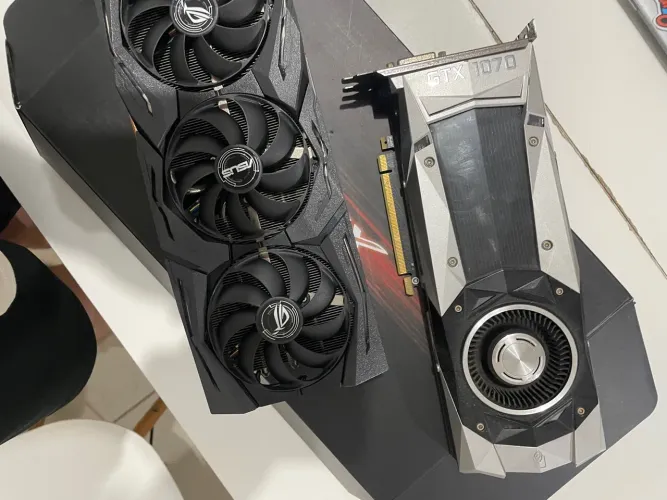 DEFEITO RX 5700 XT + GTX 1070