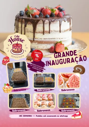 bolos três leite e de chocolate a pronta entrega para mais informações no zap *52.