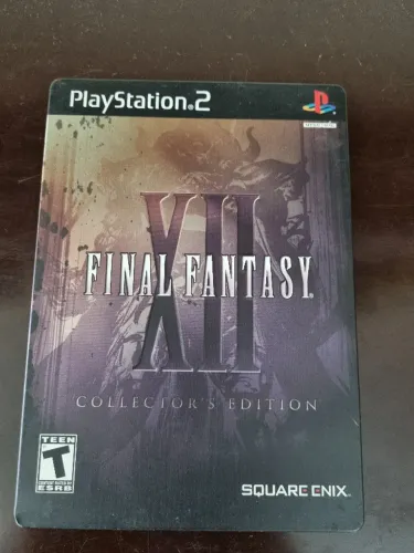 Final Fantasy XII 12 Usado Steelbook Edição Especial