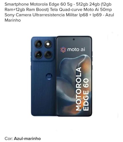 Motorola edge 60