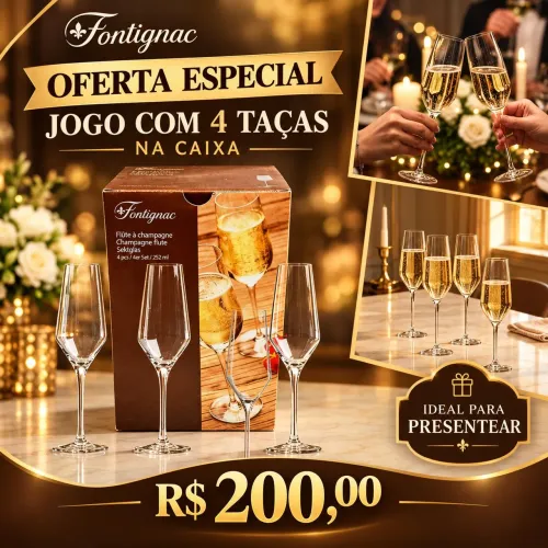 Jogos com 4 Taças para presentear