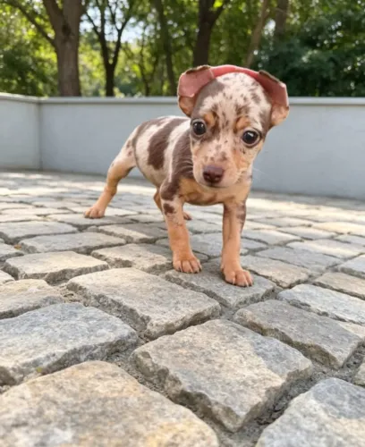 Pinscher Fêmea Exótica Encantadora