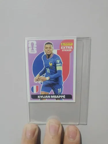 Figurinha kylian mbappé bordô copa do mundo 2006
