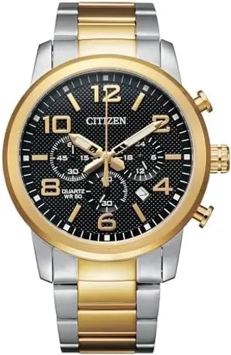 Citizen novo prata dourado
