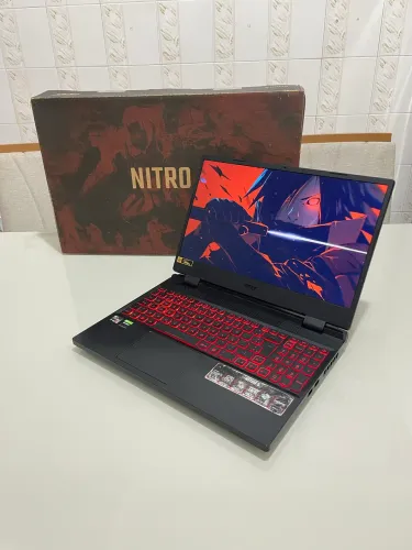 Acer Nitro 5 | Ryzen 5 7535HS | RTX 3050 4GB | 8GB RAM | SSD 512GB | Tela 144Hz