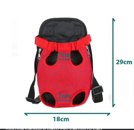 Bolsa canguru para pet pequeno 